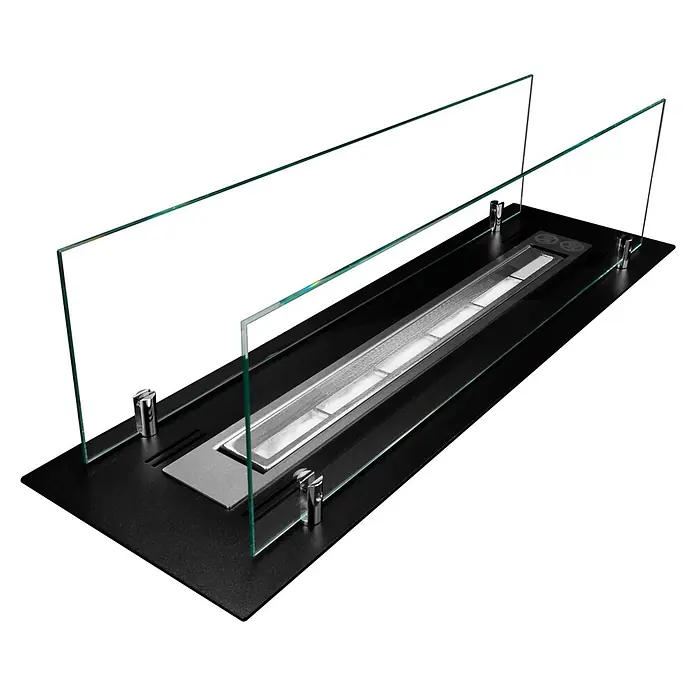 Bysil Kaminofen - Material Verkleidung: Stahl, Schwarz