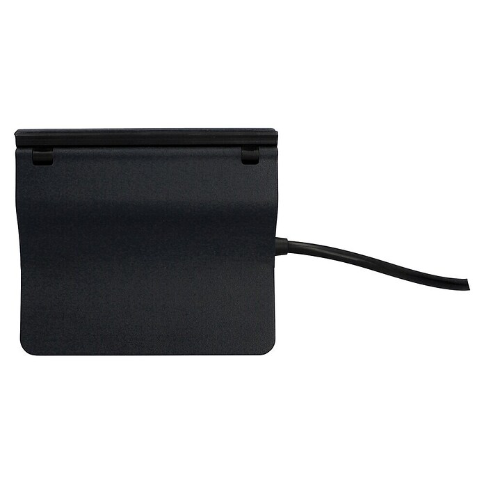 UniTEC Tischsteckdose (3-fach, Weiß/Anthrazit, 25 x 9 x 19 cm) | BAUHAUS