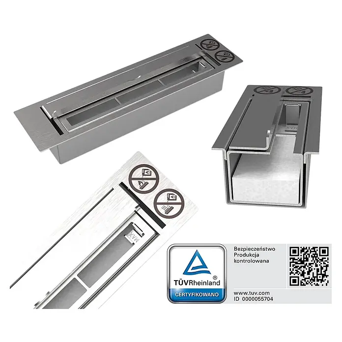 Bysil Kaminofen - Material Verkleidung: Stahl