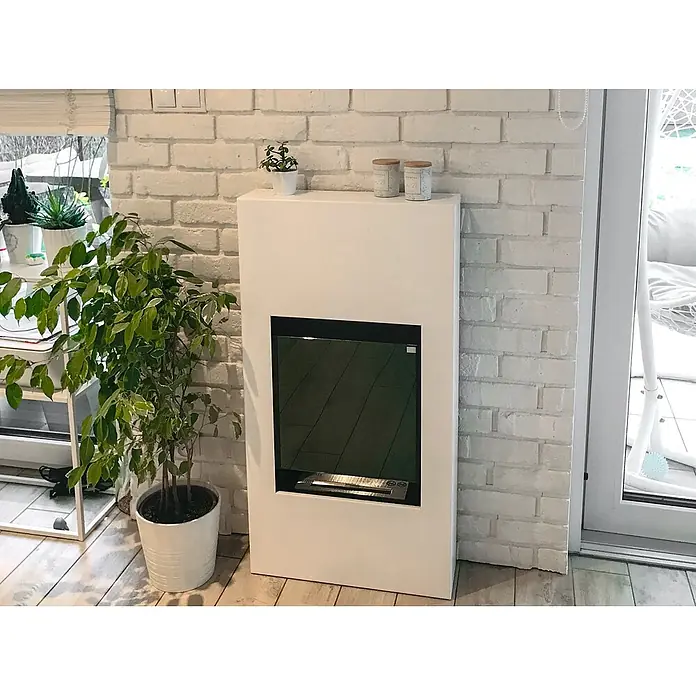 Bysil Kaminofen - Material Verkleidung: Stahl, Schwarz