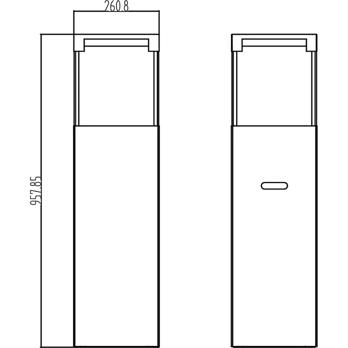 Bysil Kaminofen - Material Verkleidung: Stahl