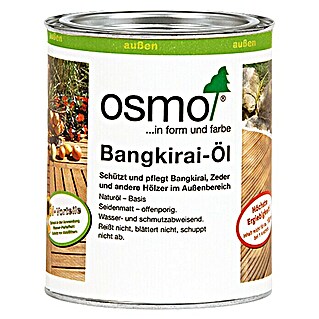 Osmo Bangkirai-Öl 016 (Dunkel, 750 ml, Seidenmatt)