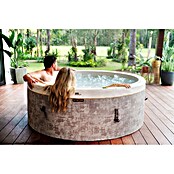 MSpa Mobil-Whirlpool Verto Cocoon (Ø x H: 180 x 65 cm, Graubraun, Fassungsvermögen: 850 l) | BAUHAUS