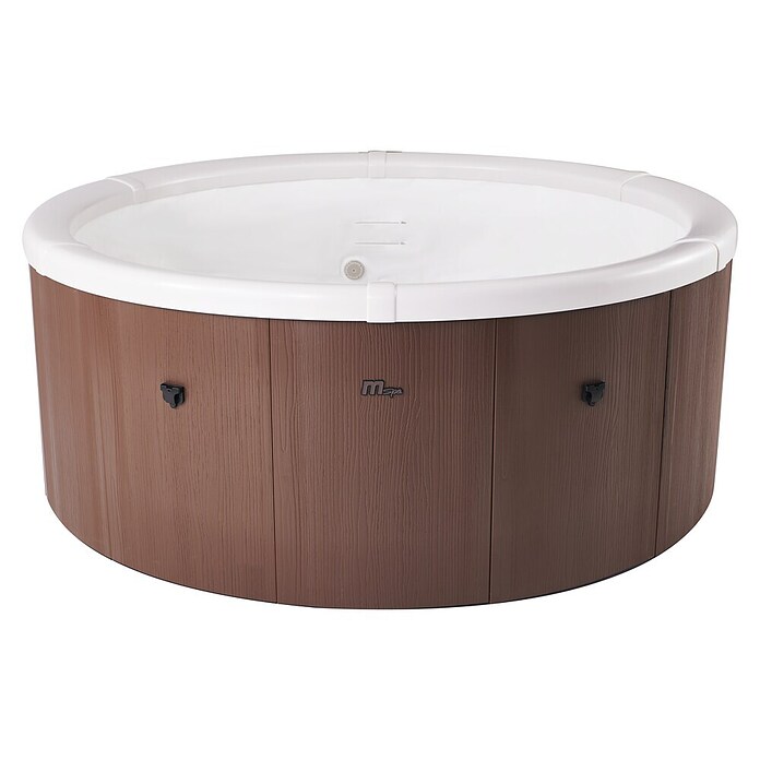 MSpa Mobil-Whirlpool Rova Frame (Ø x H: 182 x 70 cm, Braun, Fassungsvermögen: 970 l) | BAUHAUS