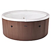 MSpa Mobil-Whirlpool Rova Frame (Ø x H: 182 x 70 cm, Braun, Fassungsvermögen: 970 l) | BAUHAUS