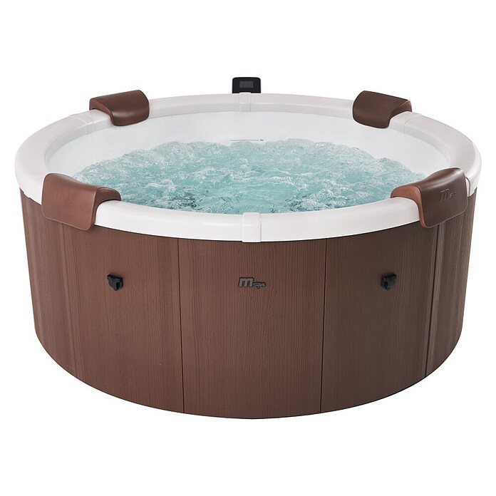 MSpa Mobil-Whirlpool Rova Frame (Ø x H: 182 x 70 cm, Braun, Fassungsvermögen: 970 l) | BAUHAUS