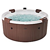 MSpa Mobil-Whirlpool Rova Frame (Ø x H: 182 x 70 cm, Braun, Fassungsvermögen: 970 l) | BAUHAUS