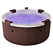 MSpa Mobil-Whirlpool Rova Frame (Ø x H: 182 x 70 cm, Braun, Fassungsvermögen: 970 l) | BAUHAUS