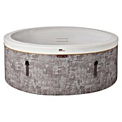 MSpa Mobil-Whirlpool Verto Cocoon (Ø x H: 180 x 65 cm, Graubraun, Fassungsvermögen: 850 l) | BAUHAUS