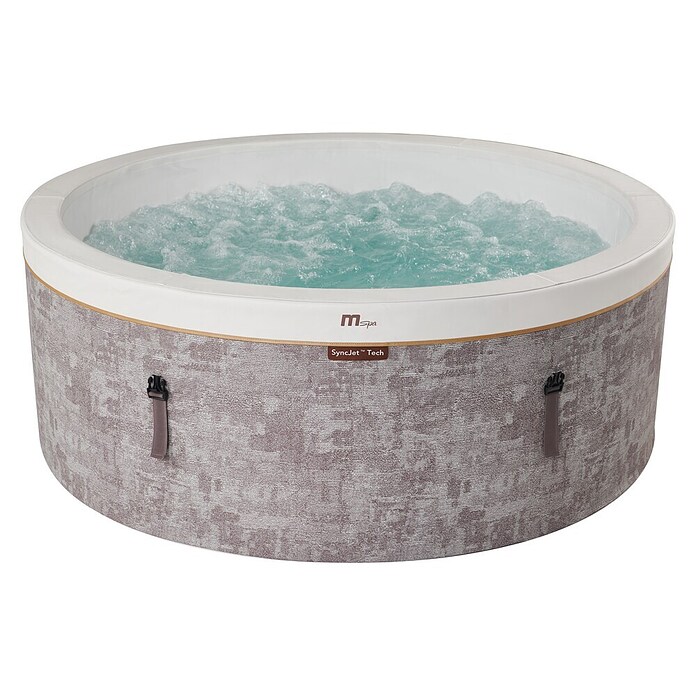 MSpa Mobil-Whirlpool Verto Cocoon (Ø x H: 180 x 65 cm, Graubraun, Fassungsvermögen: 850 l) | BAUHAUS