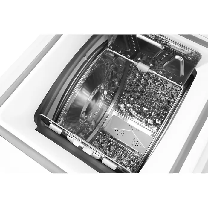 Midea Waschmaschine Toplader MF100T70B-12A - Max. Ladegewicht: 7 kg, Weiß - Detailaufnahme