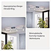 Eglo LED-Deckenstrahler Cardillio 1 (4 x 3,2 W, Chrom, L x B: 98,5 x 8,5 cm)