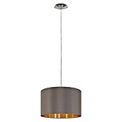 Eglo Maserlo Pendelleuchte rund (Cappuccino, Höhe: 110 cm, Max. Leistung: 60 W, E27, 1-flammig)