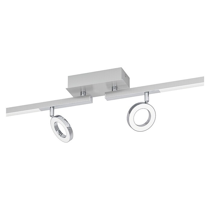 Eglo LED-Deckenstrahler Cardillio 1 (4 x 3,2 W, Chrom, L x B: 98,5 x 8,5 cm)