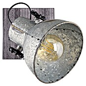 Eglo Barnstaple Wandstrahler (40 W, Farbe: Braun-Patina, L x B: 16 x 16 cm)