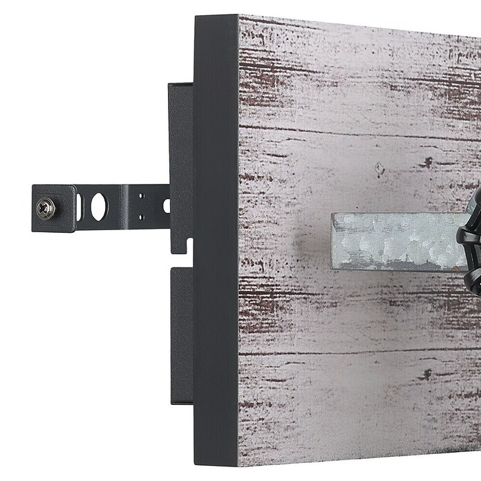 Eglo Barnstaple Wandstrahler (40 W, Farbe: Braun-Patina, L x B: 16 x 16 cm)