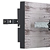 Eglo Barnstaple Wandstrahler (40 W, Farbe: Braun-Patina, L x B: 16 x 16 cm)