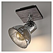 Eglo Barnstaple Wandstrahler (40 W, Farbe: Braun-Patina, L x B: 16 x 16 cm)