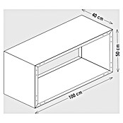 Palatino Exclusive Line Kaminholzregal Woodpecker Pro (100 x 40 x 50 cm, Stahl, Edelrost) | BAUHAUS