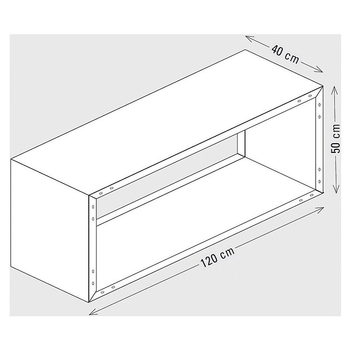 Palatino Exclusive Line Kaminholzregal Woodpecker Pro (120 x 40 x 50 cm, Stahl, Edelrost) | BAUHAUS