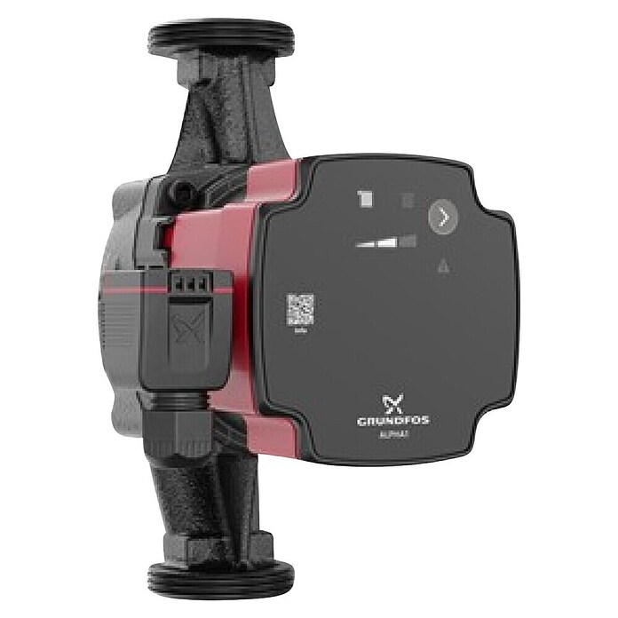 Grundfos Umwälzpumpe Alpha1 25-60 180 (Förderhöhe: 3,06 m, Max. Fördermenge: 2,28 m³/h) | BAUHAUS