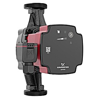 Grundfos Umwälzpumpe Alpha 1 25-40-180 (Förderhöhe: 1,89 m, Max. Fördermenge: 1,65 m³/h)