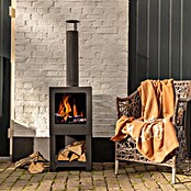 Esschert Design Fancy Flames Tuinhaard (38,4 x 38,4 x 136,4 cm, Staal) | BAUHAUS