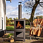 Esschert Design Fancy Flames Tuinhaard (38,4 x 38,4 x 136,4 cm, Staal) | BAUHAUS