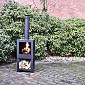 Esschert Design Fancy Flames Tuinhaard (38,4 x 38,4 x 136,4 cm, Staal) | BAUHAUS