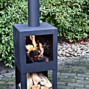 Esschert Design Fancy Flames Tuinhaard (38,4 x 38,4 x 136,4 cm, Staal) | BAUHAUS