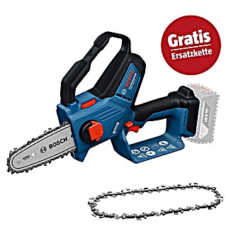 Bosch Professional AMPShare 18V Akku-Astsäge GKE 18V-15 Set inkl. Ersatzkette (18 V, Ohne Akku, Schwertlänge: 15 cm)