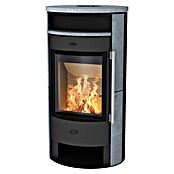 Fireplace Kaminofen Durango (6 kW, Raumheizvermögen: 108 m³, Verkleidung: Speckstein, Gussgrau)