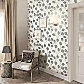 Marburg GZSZ Papel pintado de vinilo (Gris, Floral, 10 x 0,53 m) | BAUHAUS