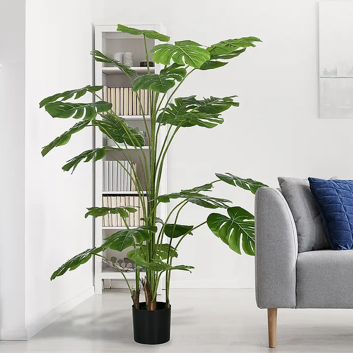 Homcom Kunstpflanze Realistischer Look - 