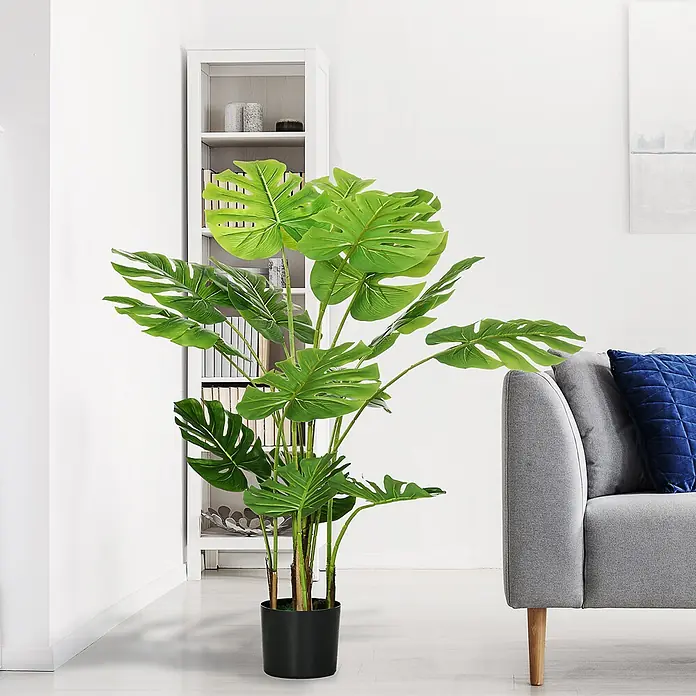 Homcom Kunstpflanze Realistischer Look - 
