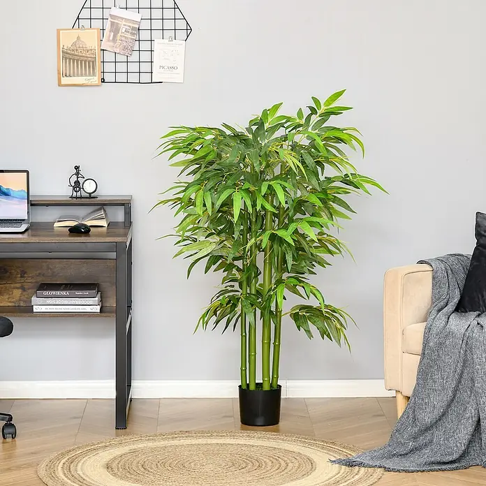 Homcom Kunstpflanze Realistischer Look - 