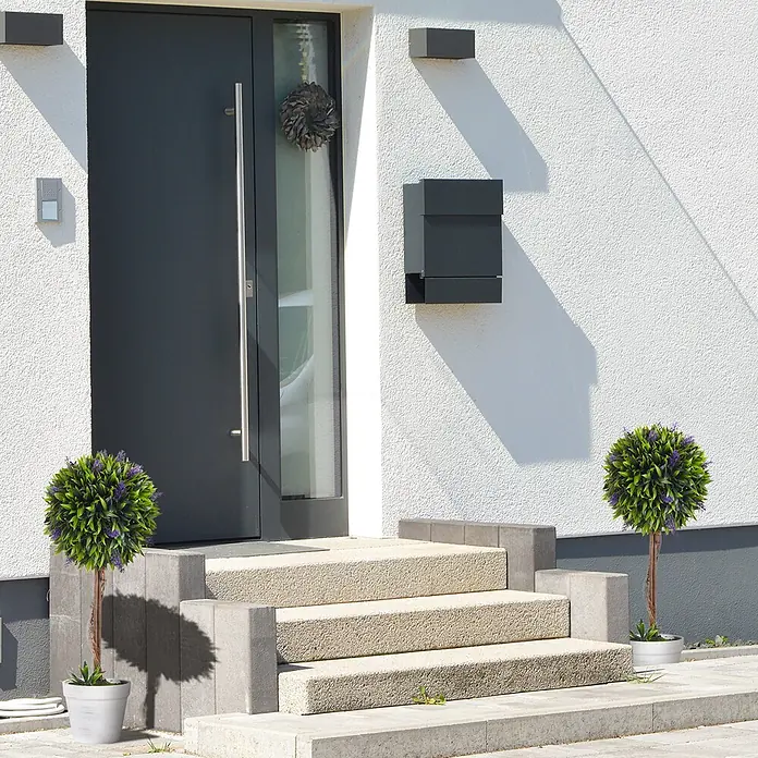 Homcom Kunstpflanze Zwei Packungen - 