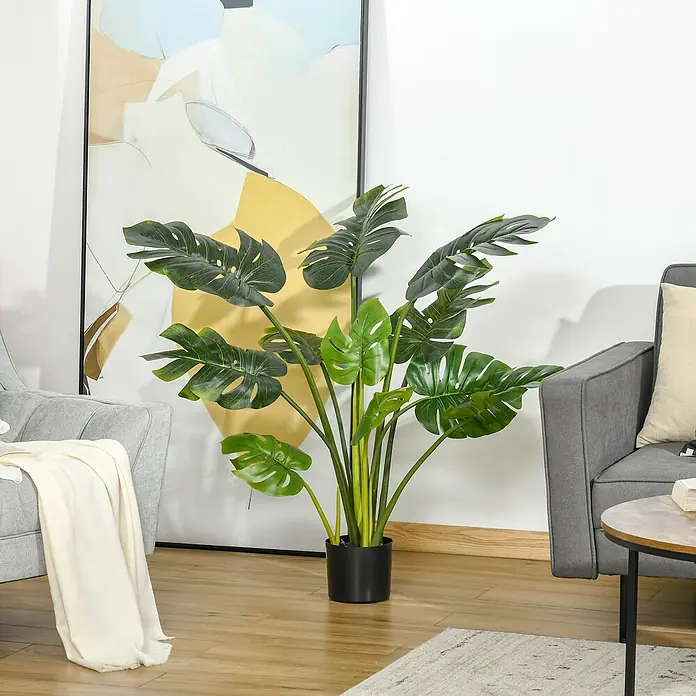 Homcom Kunstpflanze realistisches Aussehen - 
