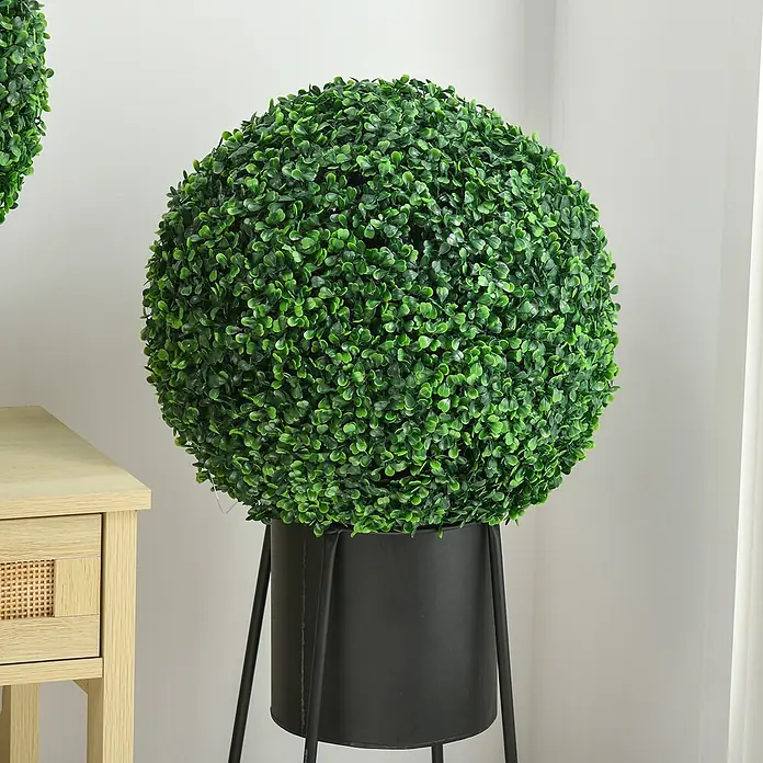 Homcom Kunstpflanze 2er-Set - 