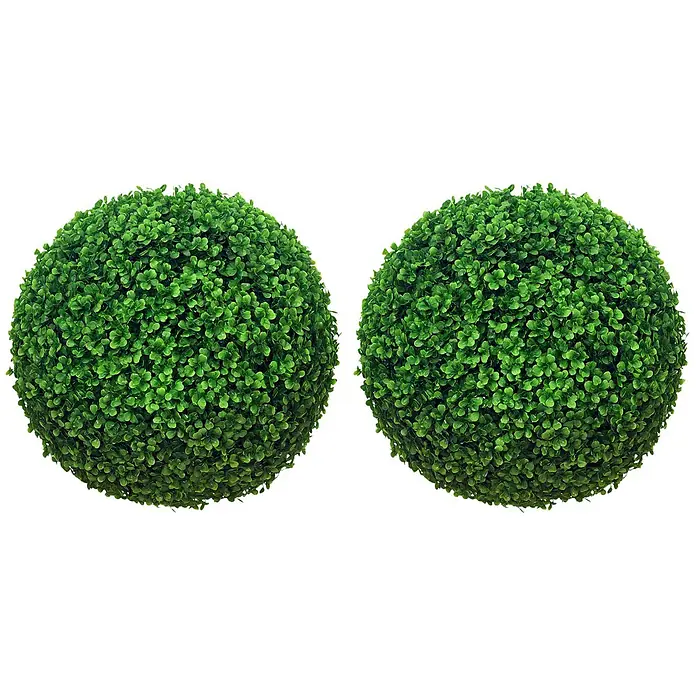 Homcom Kunstpflanze 2er-Set - 