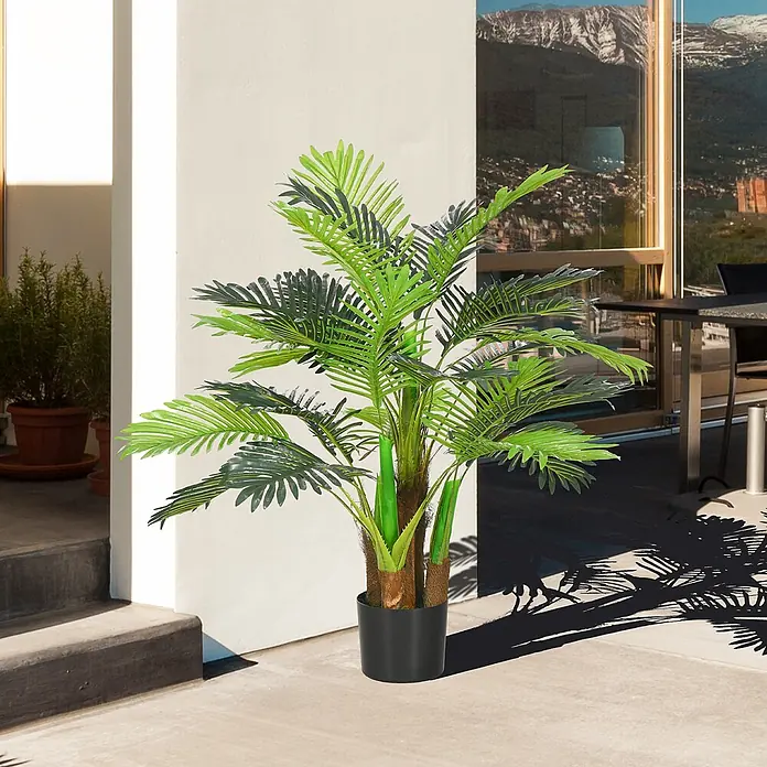 Homcom Kunstpflanze künstliche Palme - 