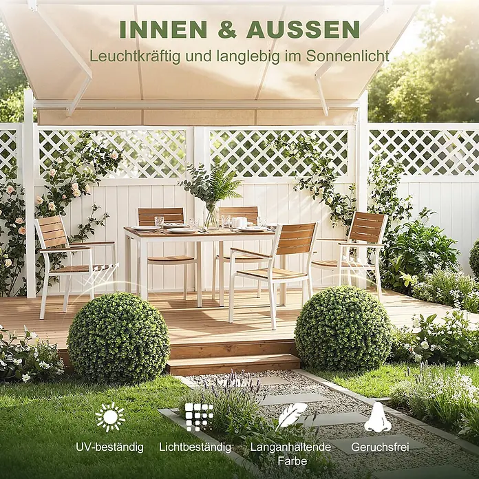 Homcom Kunstpflanze Vielseitiges Deko-Set - 