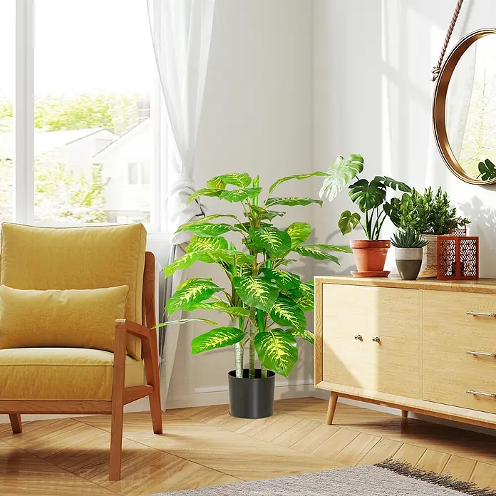 Homcom Kunstpflanze Natürlicher als Natur - 