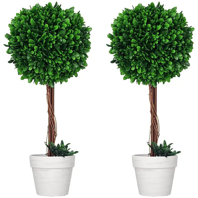 Homcom Kunstpflanze 2er-Set - 