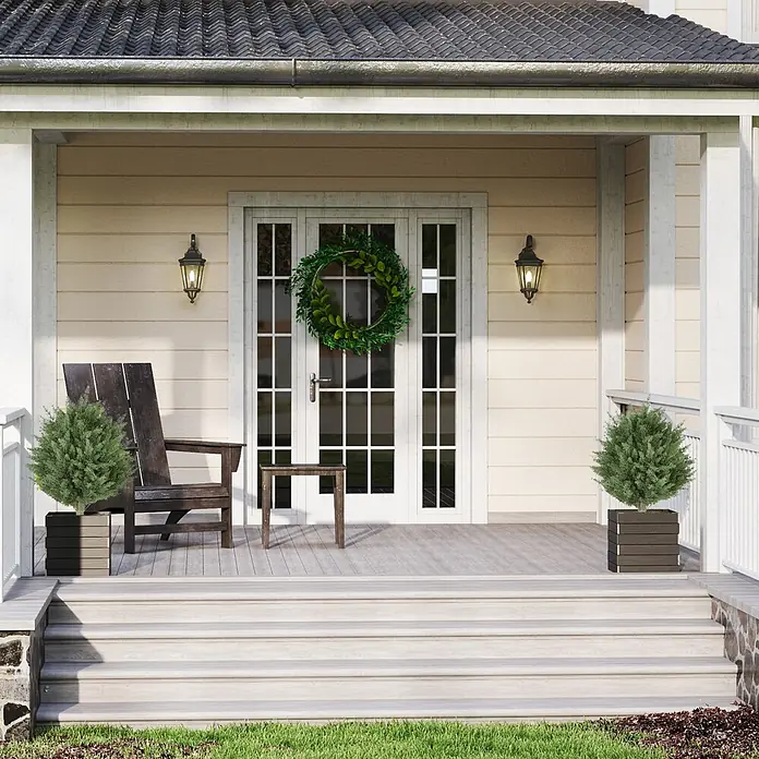 Homcom Kunstpflanze Realistischer Look - 