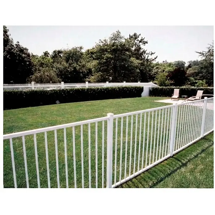 Adaptta Gartentor - 80 x 110 cm, Weiß, Stahl
