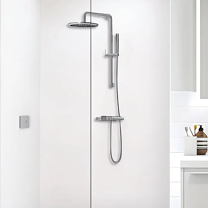 SanDesign Alu-Verbundplatte - 125 x 250 cm, White - Bildausschnitt