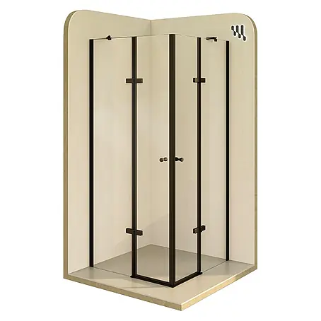 i-flair  Eckdusche Alice 90x120x180 cm