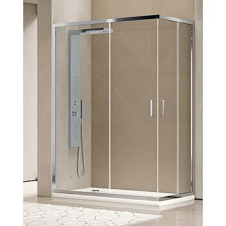 FRASCIO New Tecnology Eckdusche 80 x 110 cm