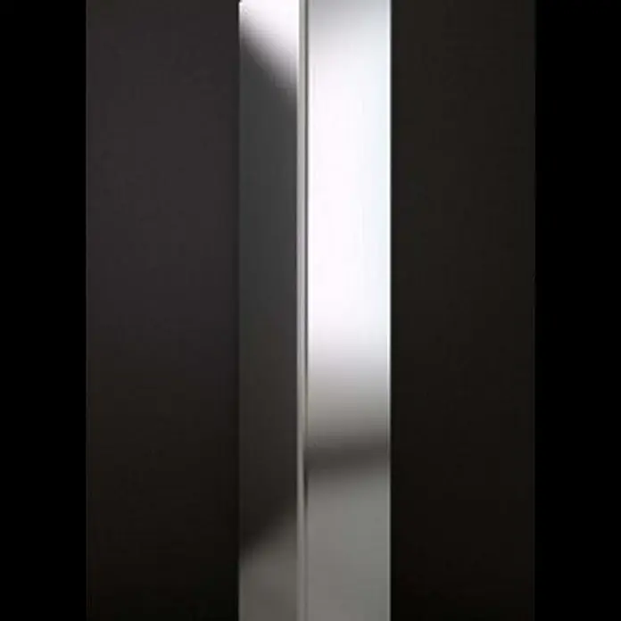 FRASCIO New Tecnology Eckdusche 90 x 135 cm - Verchromt, Chrom, Stärke: 6 mm
